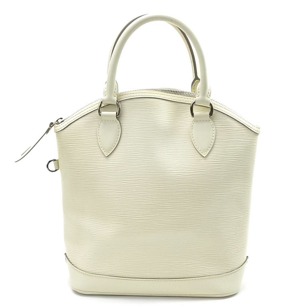 Louis Vuitton Lockit Epi Leather Ivory Handbag